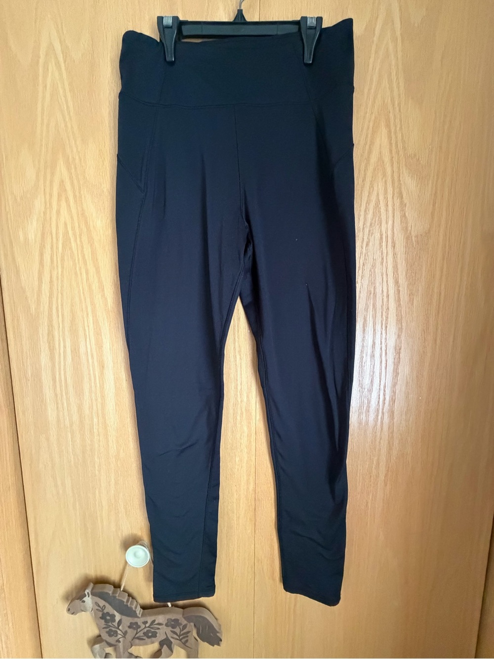 High-Rise Black Performance Leggings